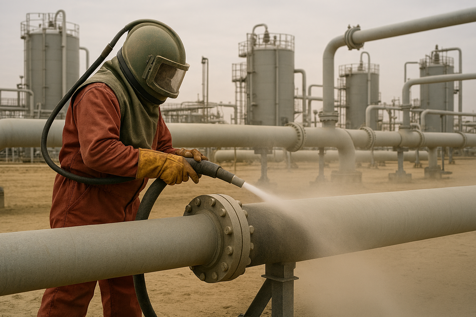 Mantenimiento en instalaciones petroleras